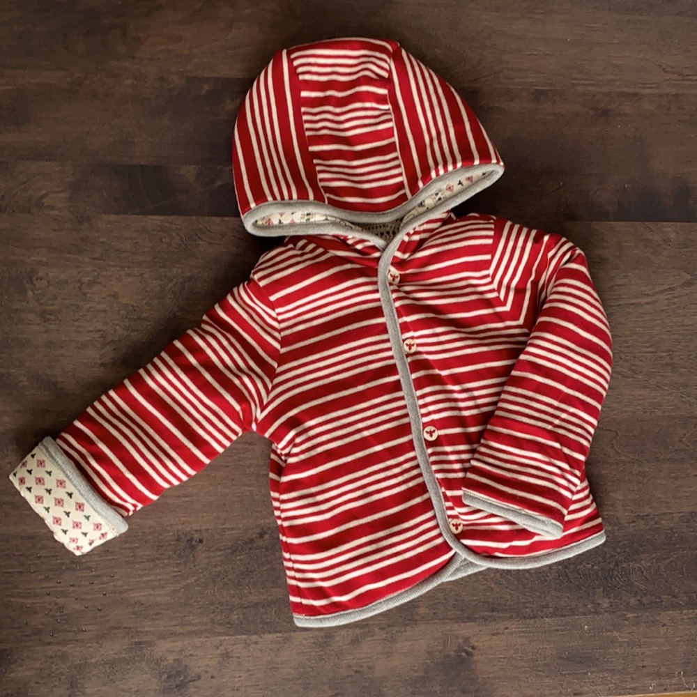 Burt’s Bees Reversible Coat 6-12 months